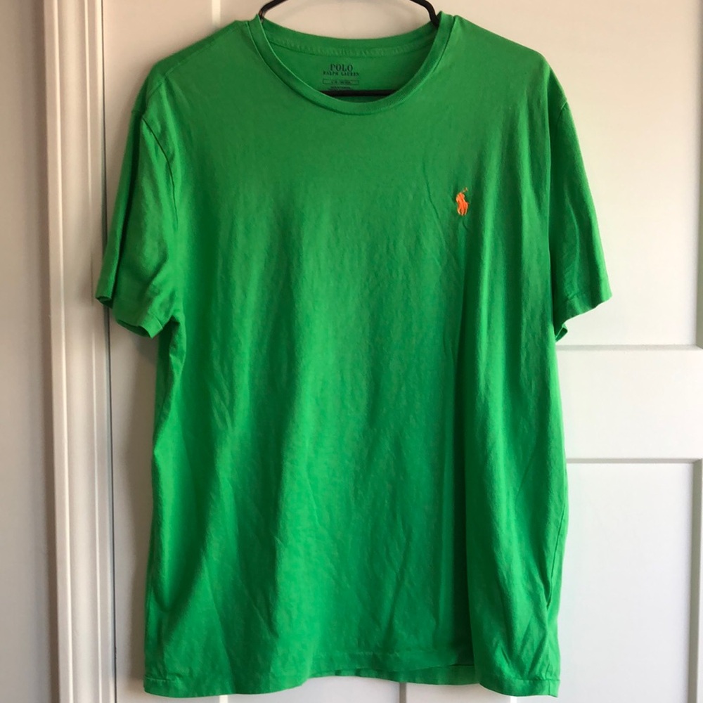 Polo by Ralph Lauren Men's Green T-Shirt
